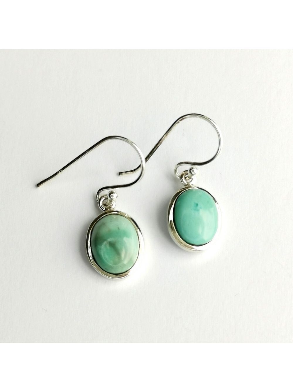 Sterling silver turquoise gemstone earrings 🆕